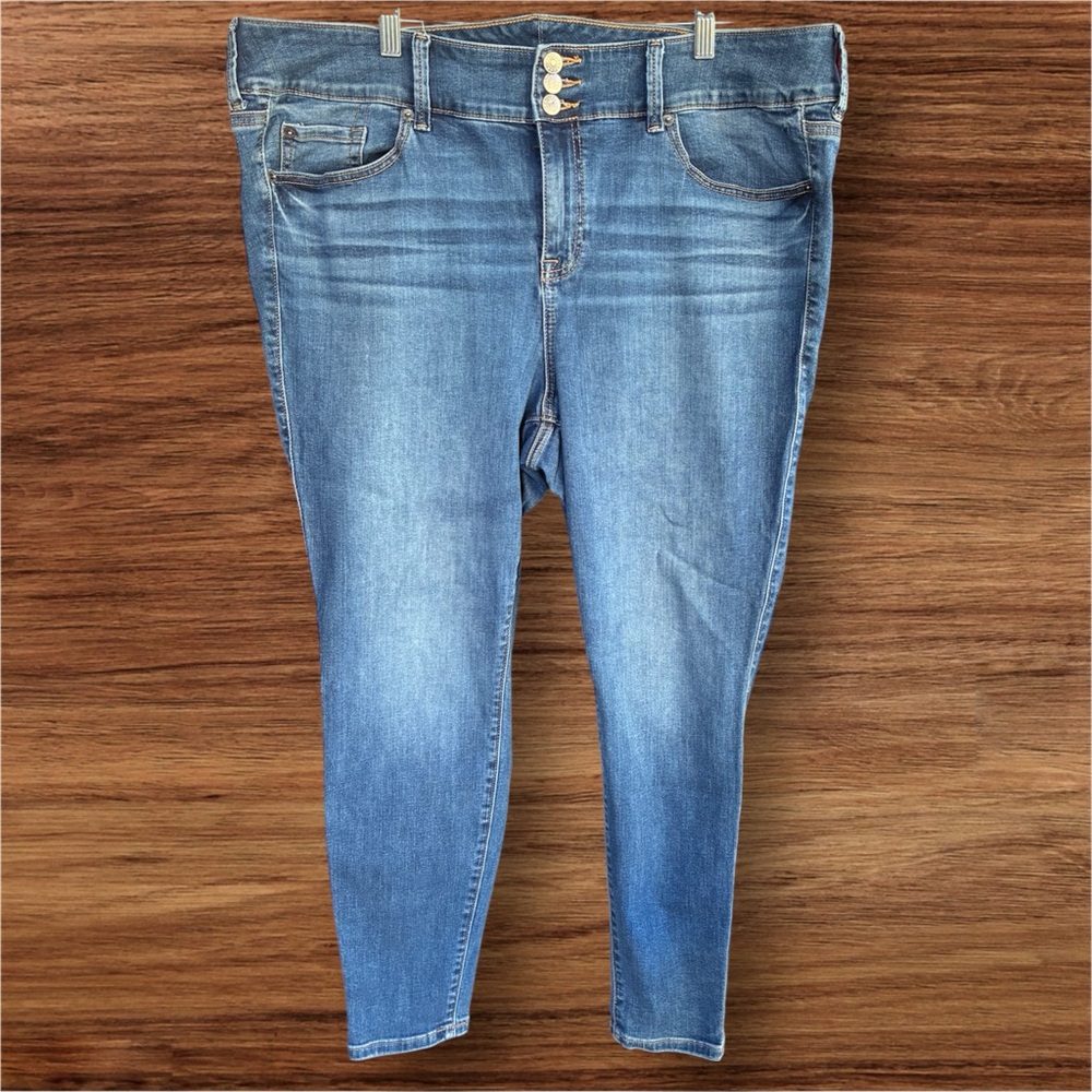 Torrid Super Soft Jegging High Rise Jeans Size 22R Plus Stretch Denim